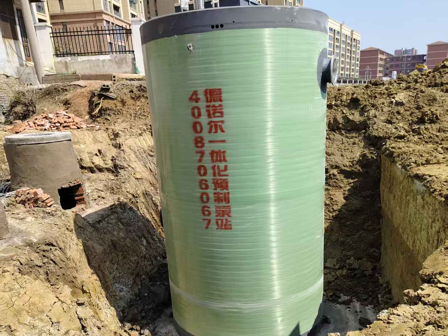 預制泵站安裝